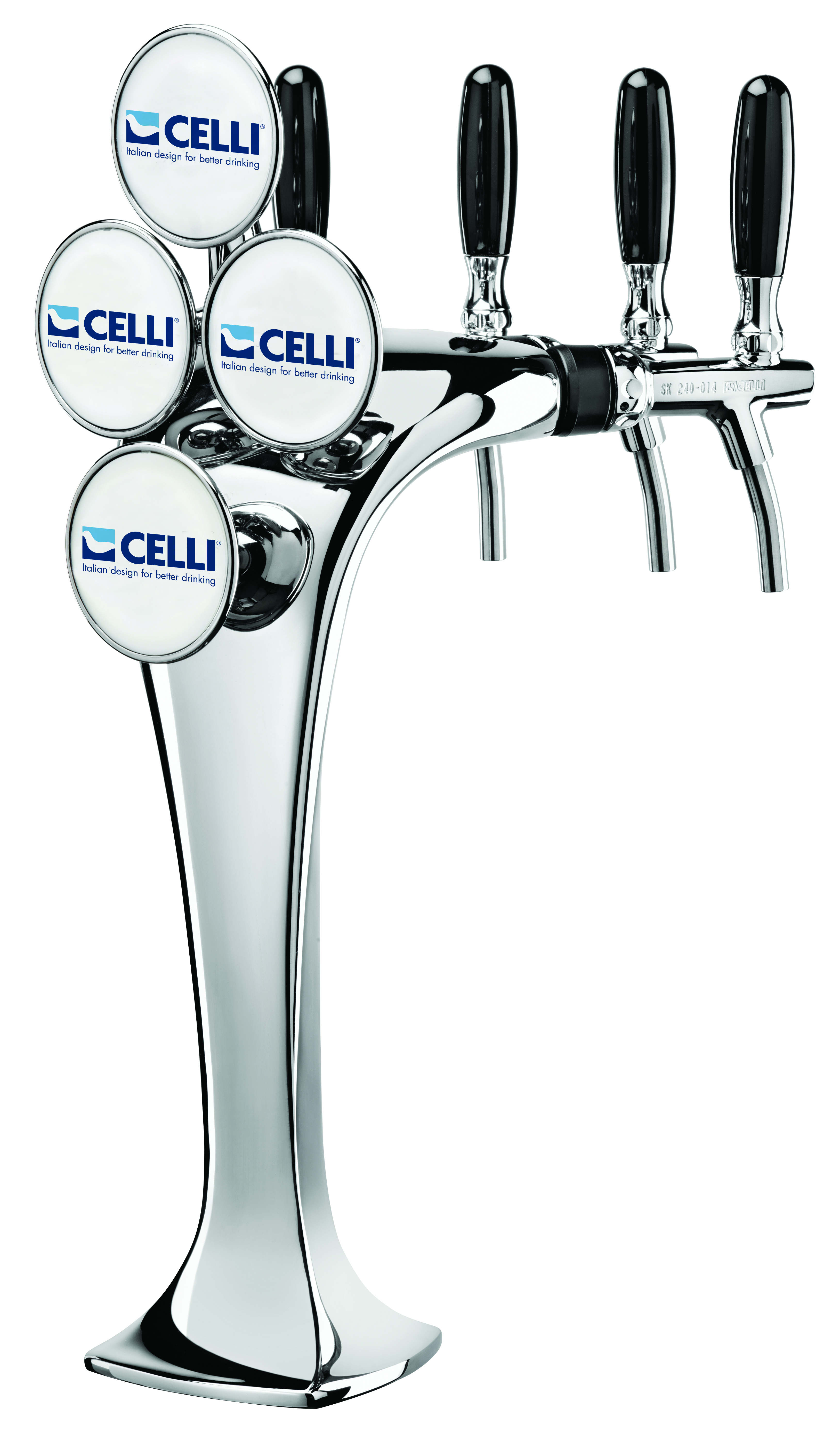 CELLI Cobra B4 - Four-way beer tower