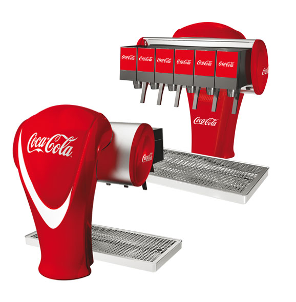 CELLI Polar - Colonna per dispensing di Coca Cola