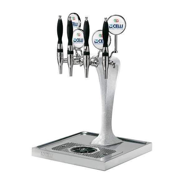 CELLI Cobra B4 - Four-way iced beer tower