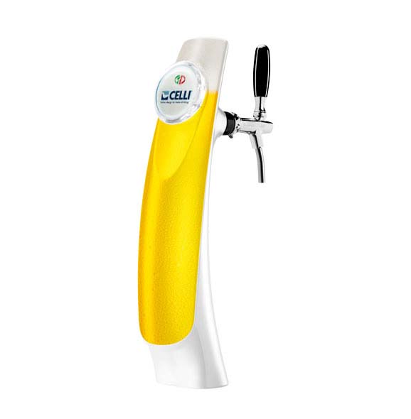 CELLI Smile - Dispenser with beer-effect body