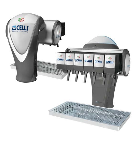 CELLI Polar - Colonna dispenser post-mix