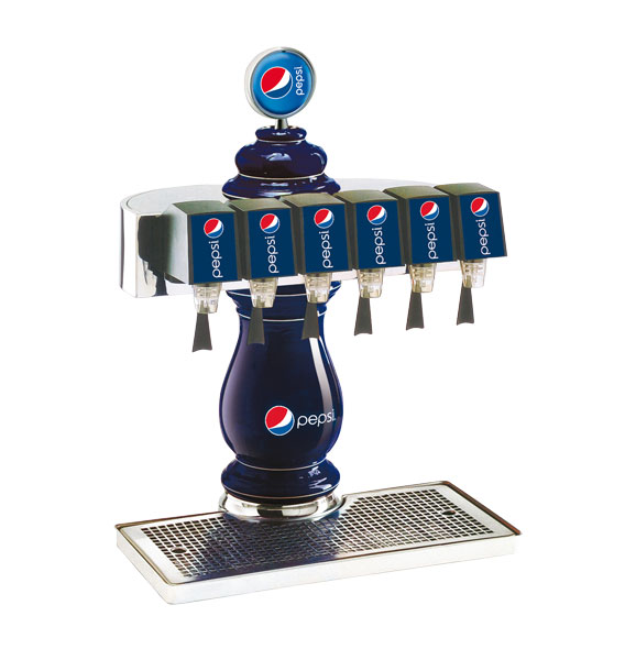 CELLI Barocco - Pepsi dispensing tower