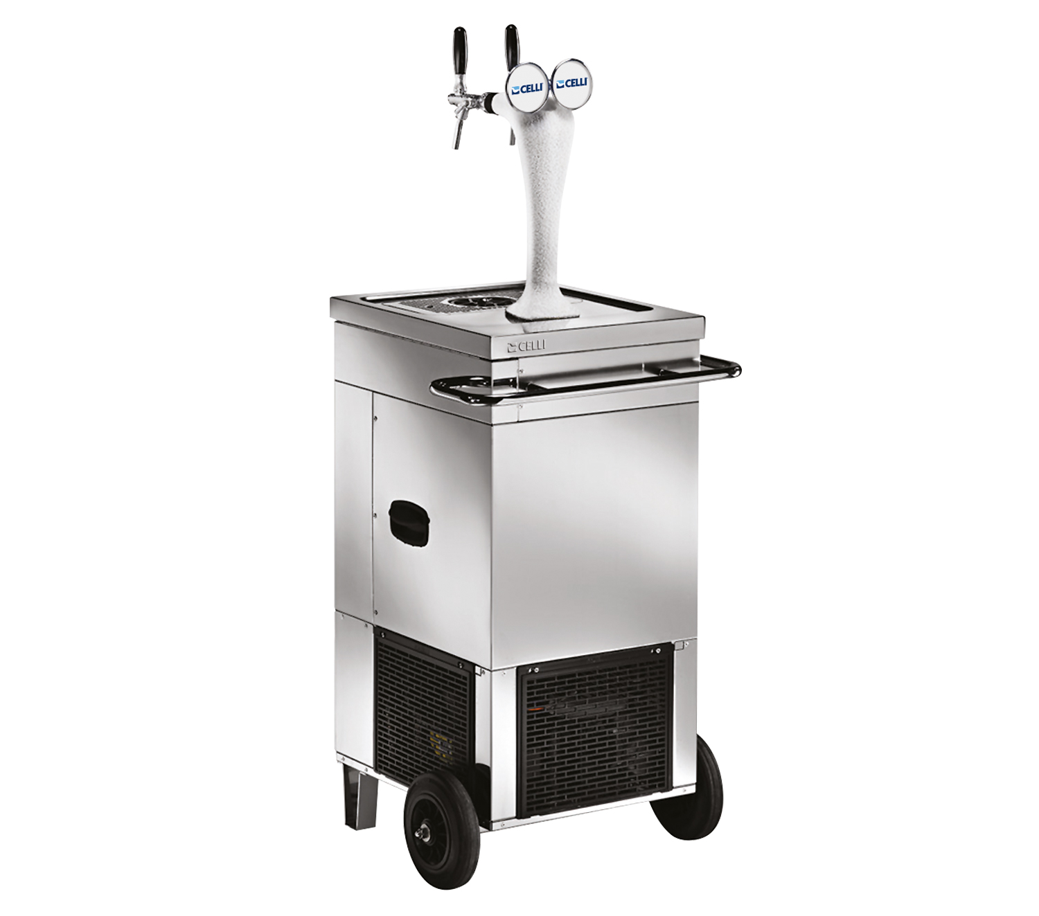 CELLI Blizzard 3 - Draft beer system on wheels