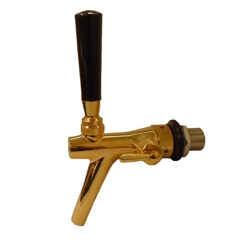 CELLI BT 500 - Gold-plated stainless steel beer tap