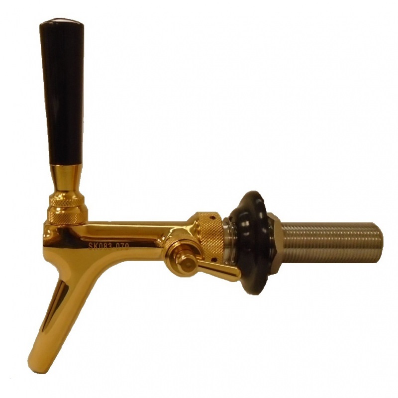 CELLI BT 2000 - Gold-plated stainless steel beer tap